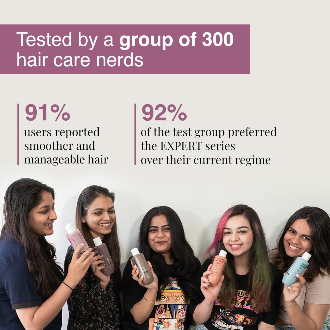 Bare Anatomy Ultra Smoothing Shampoo for Dry and Frizzy Hair | Restores Smoothing & Texture by 37% | Powered By Carbohydrate Complex & Niacinamide | SLS & Paraben Free | Vegan | For Men & Women 750ml