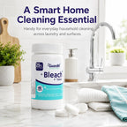 Bleach Tablets for Laundry & Household Cleaning – 40 Count Fast Dissolving Bleach Tabs for Washer, Toilet, Bathroom & Kitchen – Liquid Bleach Alternative – GuardH