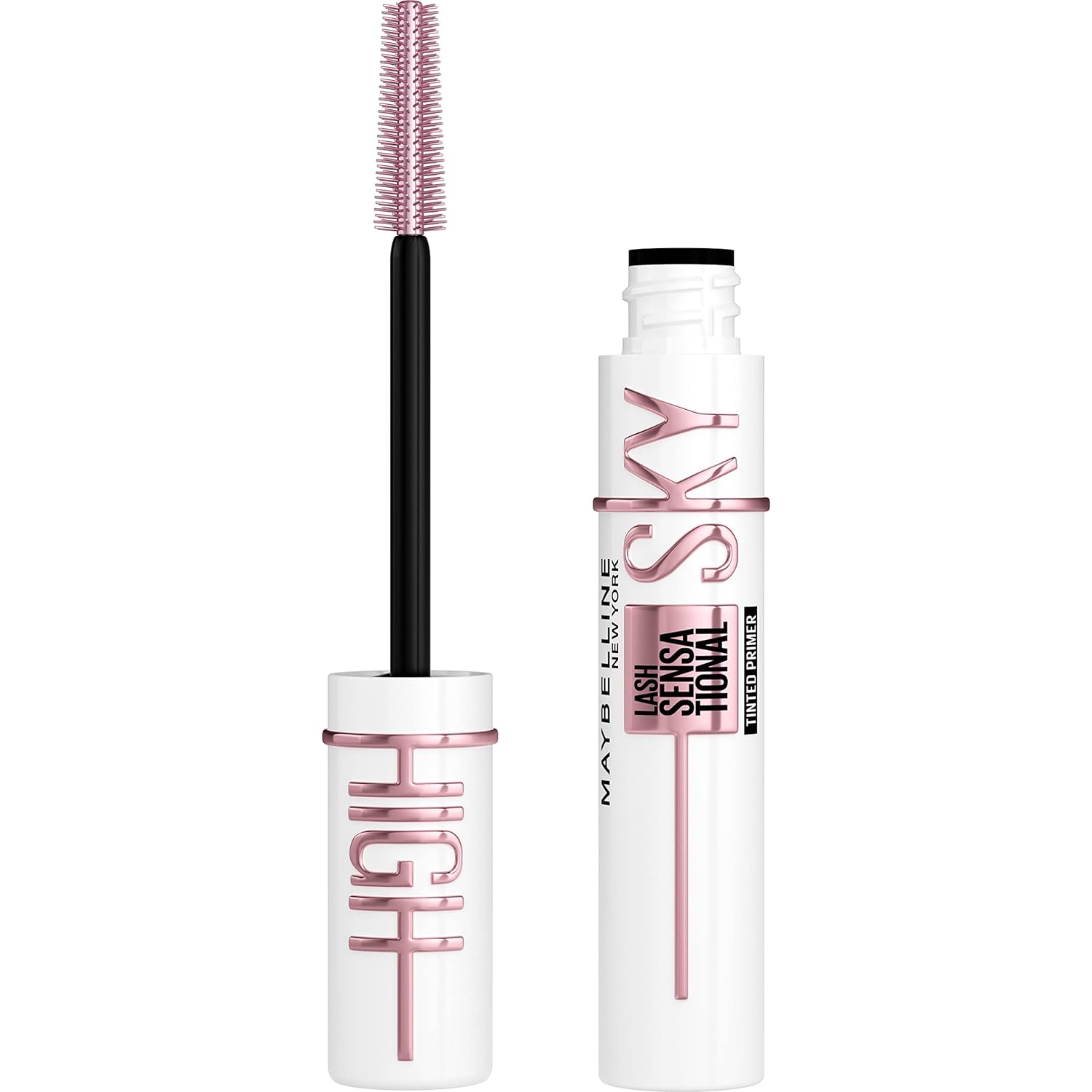 Buy now Maybelline Lash Sensational Sky High Washable Mascara Makeup, Volumizing, Lengthening, Defining, Curling, Multiplying, Buildable Formula, Blackest Black, 1 Count TINTED PRIMER SOFT BLACK 0.26 Fl Oz (Pack of 1) at indiglob india