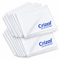 Crizal® Eyeglass Cleaning Cloths – 12 Pack | Premium Microfiber Lens Cleaning Cloths | Designed Safe for All Advanced AR & Anti-Reflective Lens Coatings
