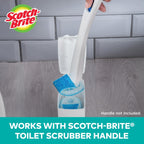 Buy now Scotch-Brite Disposable Toilet Scrubber Refills, Removes Rust & Hard Water Stains, 10 Disposable Refills Blue at indiglob india