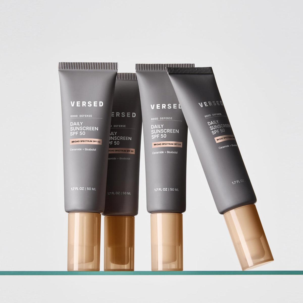 VERSED Good Defense Daily Broad Spectrum Face Sunscreen SPF 50 | 1.7 Oz