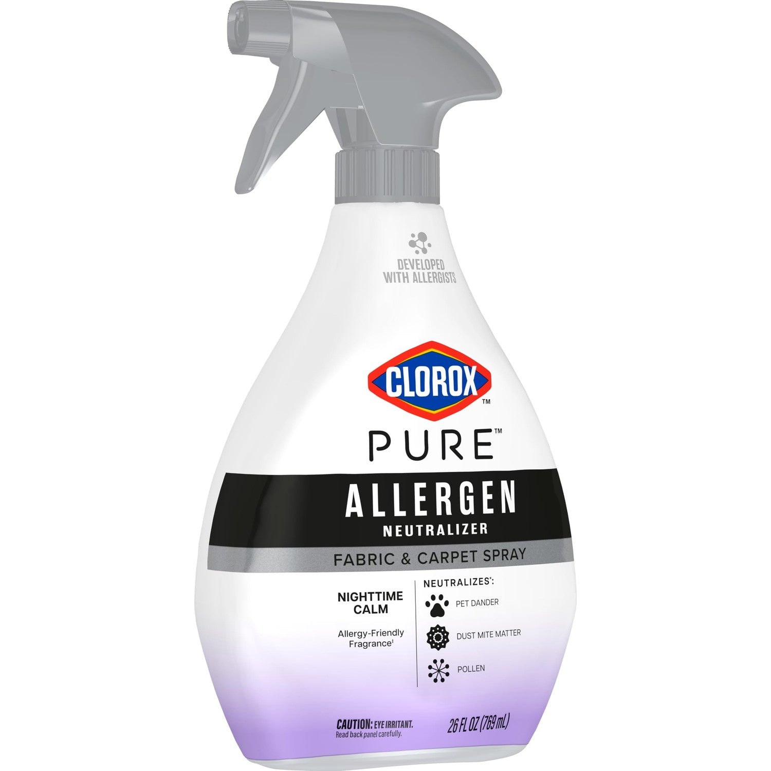Buy now Clorox PURE Allergen Neutralizer Fabric and Carpet Spray, Nighttime Calm, 26 Fluid Ounces at indiglob india