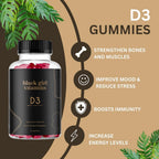 Black Girl Vitamins Complete Wellness Essentials - 30-Day Bundle with D3 Gummies, Probiotics, Hair-Skin-Nails + Sea Moss - 8 Key Nutrients for Immune, Skin & Energy Support