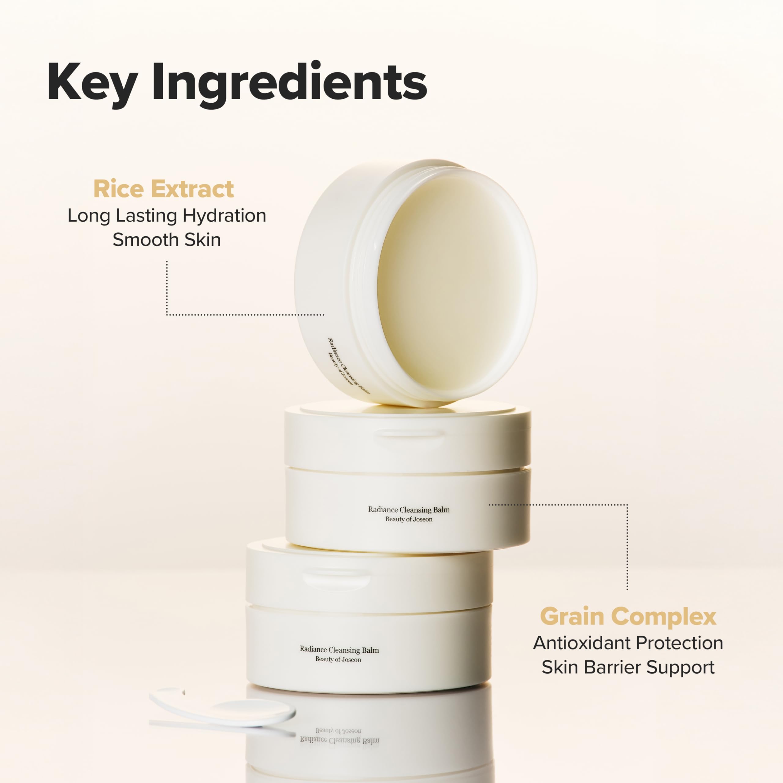 Beauty of Joseon Radiance Cleansing Balm Makeup, Sunscreen, Pore Cleanser for Sensitive Acne Skin. Korean Skincare for Men and Women 100ml, 3.38 fl.oz