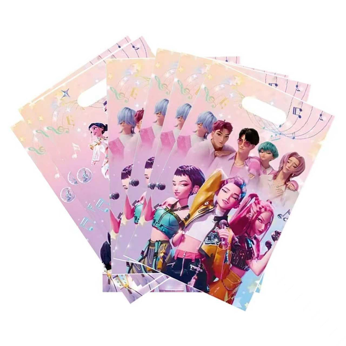Luckyliz 30PCS Demon movie Hunters party gift bags, supplies, and decorations. Perfect for cartoon parties, ideal for kids, and great for family events, prizes, carnivals, and Christmas.