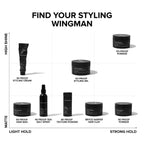 Blind Barber 30 Proof Hair Cream for Men - Styling Cream & Beard Tamer - Light Hold & Natural Shine - Paraben & Sulfate-Free, Water-Based Hair Products - Tonka Bean Scent (3.2 Fl oz)