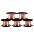 Buy now 5 Rolls/Set 12m Copper Wire Enameled Wire Copper Winding Wire Enameled Repair Wire 0.004" Diameter Default at indiglob india