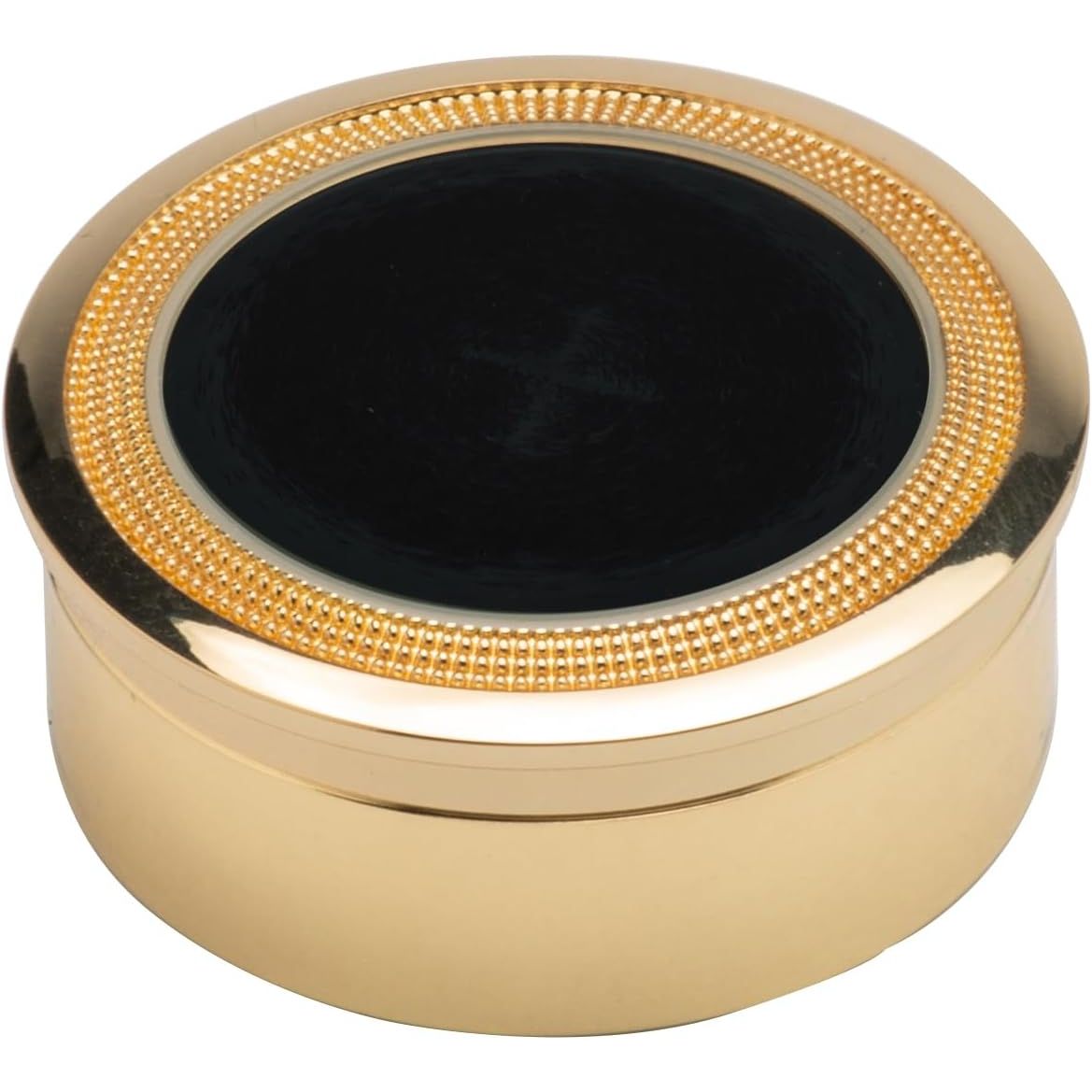 Buy now Small Loose Diamond or Gemstone Display Box Case Holder Show Container Metal (Black- 1.3x0.5) Gold- 1.5x0.6" at indiglob india