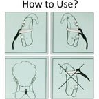 Buy now Hearing Aids Clip for RIC - Portable Hang Rope Anti-lost Fixation Cord Lanyard Clip Protection For Seniors (7mm) at indiglob india