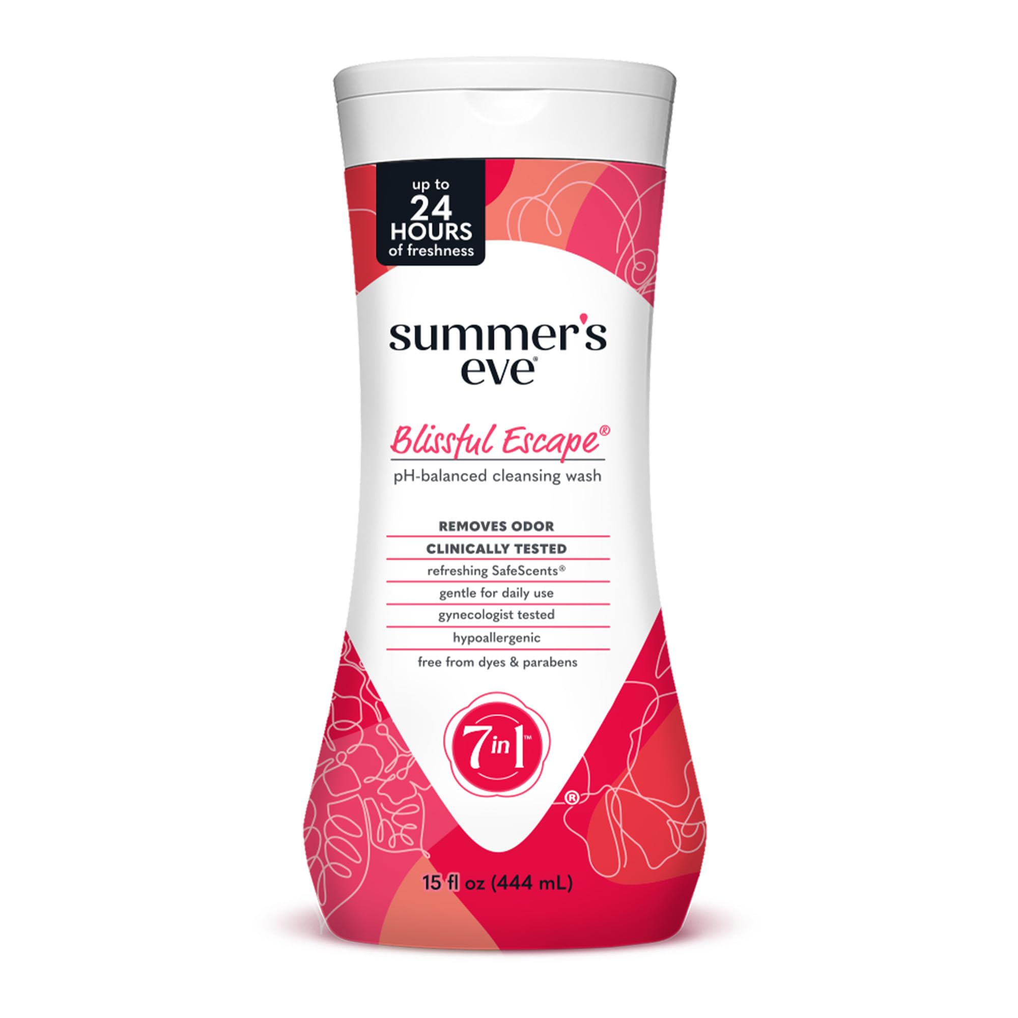 Buy now Summer's Eve Delicate Blossom All-Over Daily Feminine Wash, pH-Balanced Body Wash for Women, Removes Vaginal Odor and Refreshes, 15 Fl Oz at indiglob india