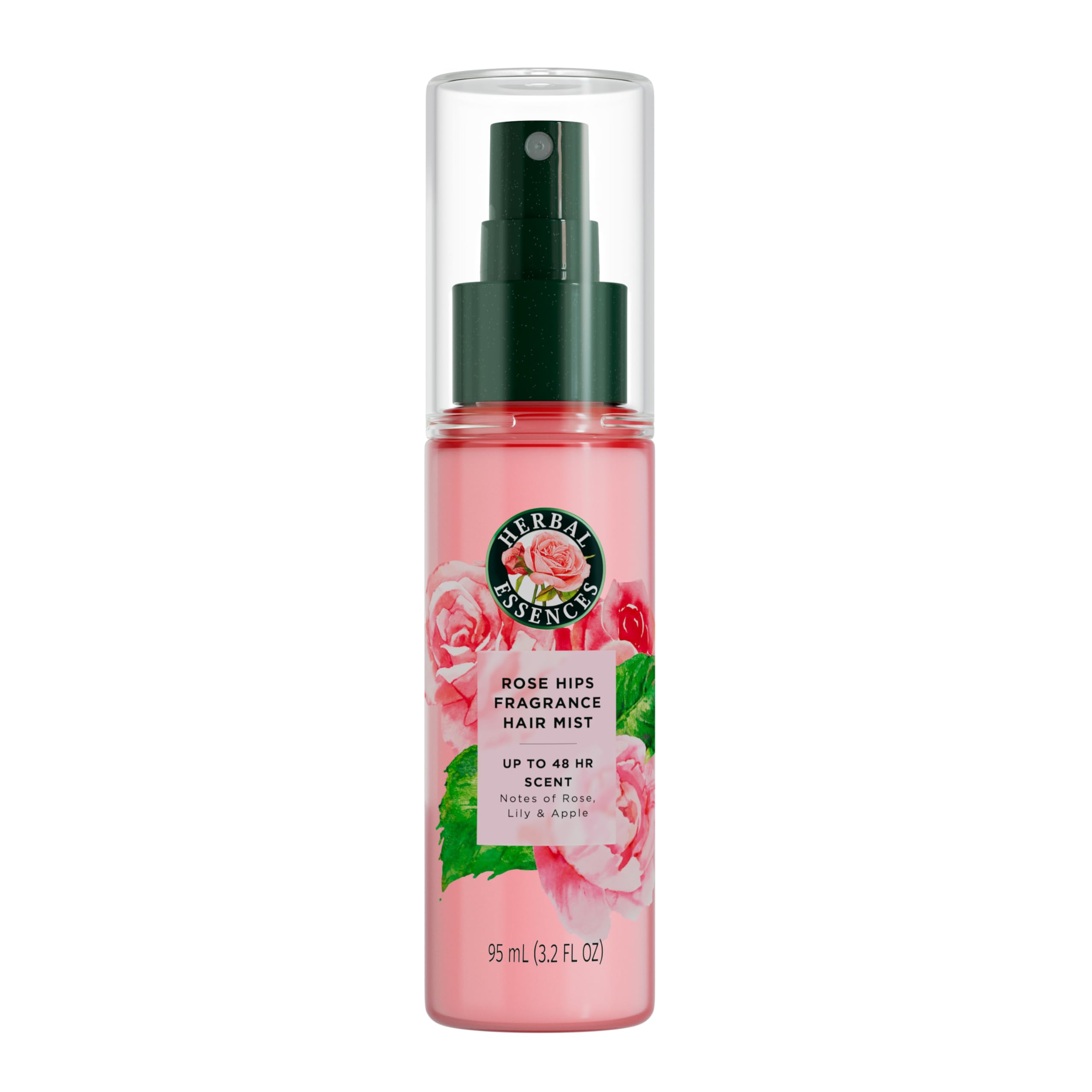 Herbal Essences Hair Perfume for Women, Rose Scent | Hair Mist Fragrance Spray, Frizz Control, 3.2 fl oz, for all Hair Types