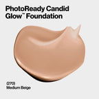 Buy now Revlon PhotoReady Candid Glow Moisture Glow Anti-Pollution Foundation with Vitamin E and Prickly Pear Oil, Anti-Blue Light Ingredients, without Parabens, Pthalates, and Fragrances, Medium Beige, 0.75 oz at indiglob india