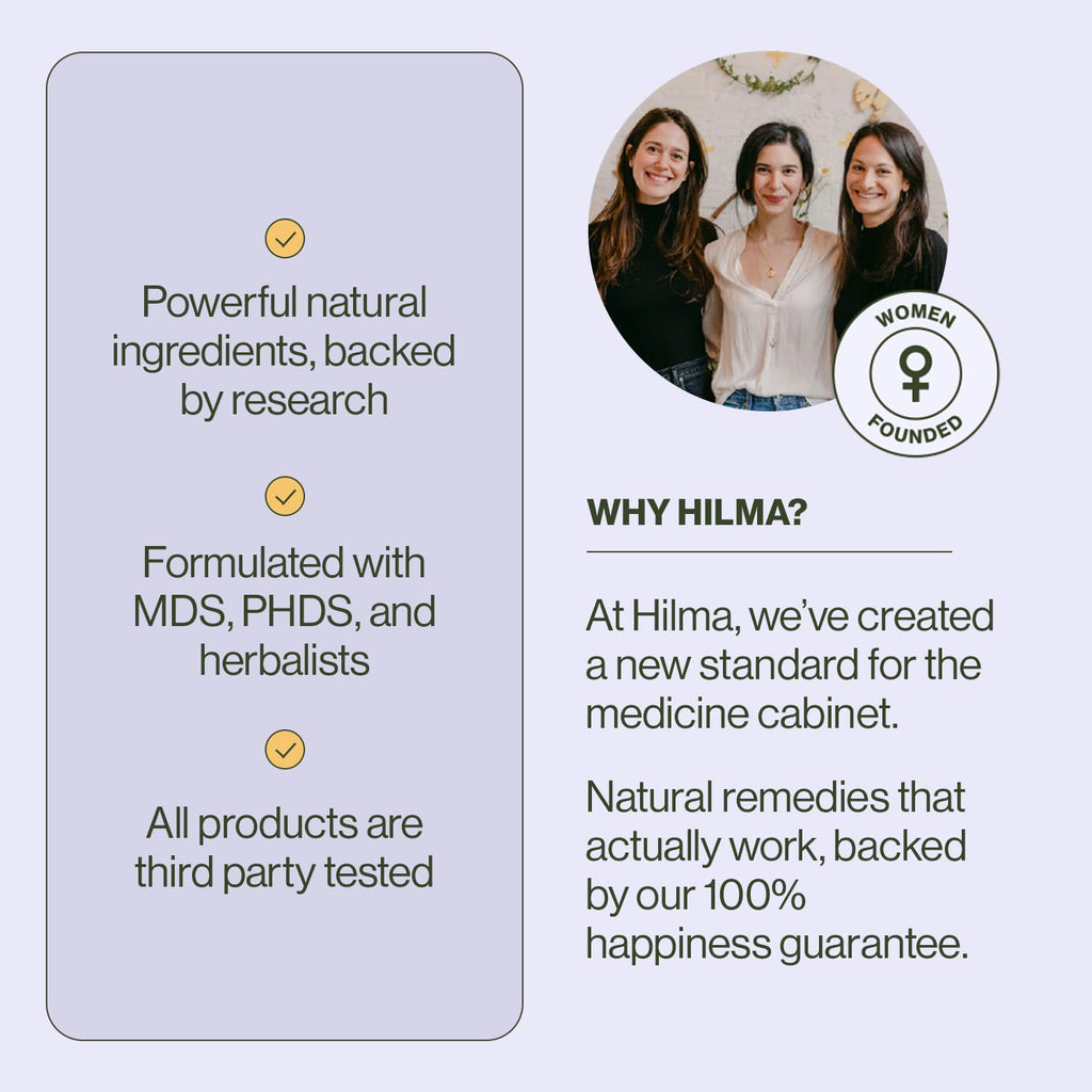 Hilma Daily Fiber and Digestive Enzymes Powder, Vegan, 30 Servings | Fiber Supplement with Digestive Enzymes & Prebiotic Soluble Fiber, Acacia Gum & Psyllium Husk, Regularity & Digestion Support