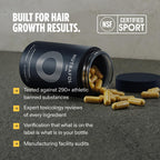 Nutrafol Men Hair Growth Supplements, Ages 18-49, 1-Month Bottle | #1 Dermatologist-Recommended Hair Growth Supplement Brand, Clinically Tested for Visibly Thicker Hair and Scalp Coverage