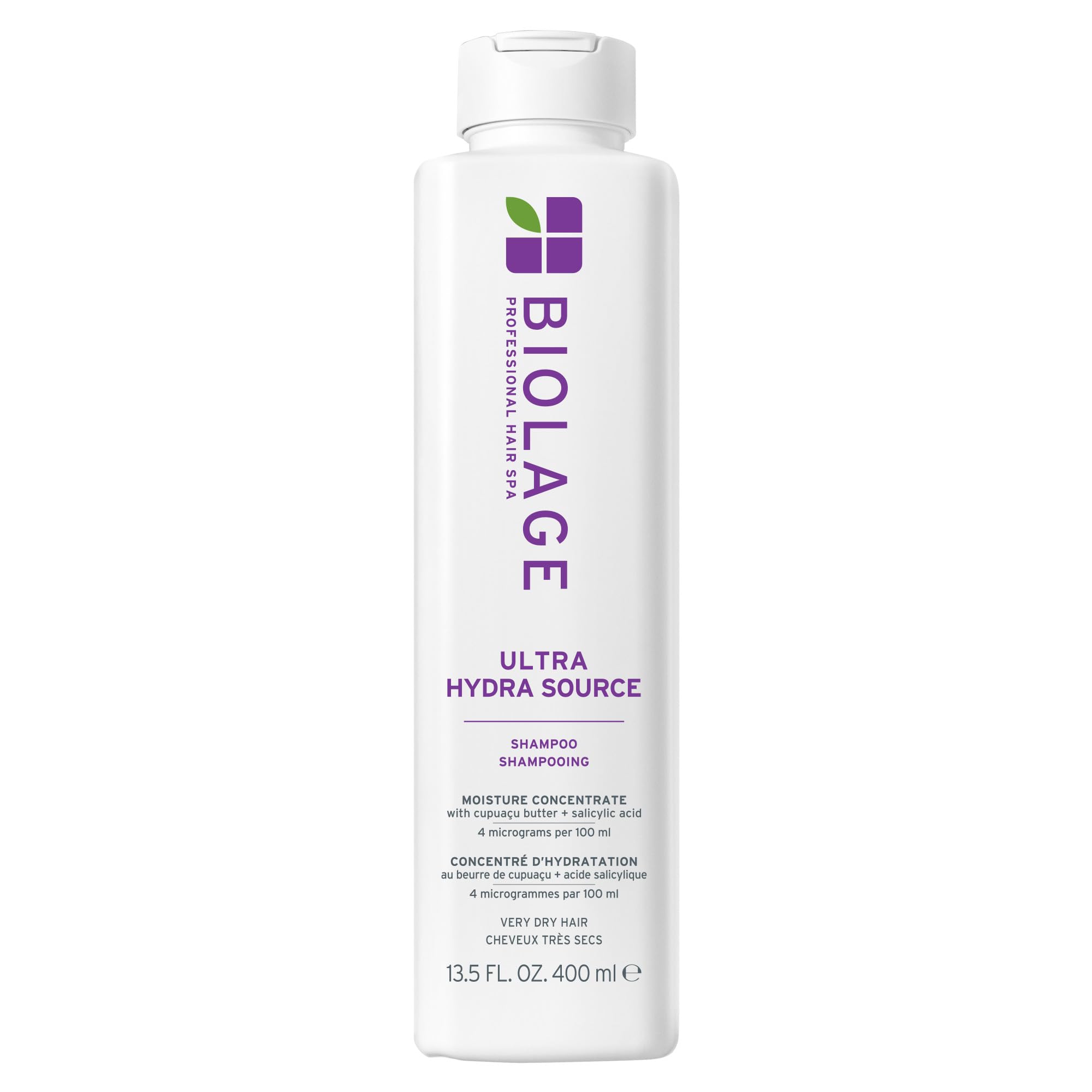 Biolage Ultra Hydra Source Shampoo - Deeply Moisturizes & Conditions Very Dry Hair, For Thick Hair