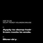Sebastian Professional Volupt Thickefy Volumizing Mousse | Flexible Hold