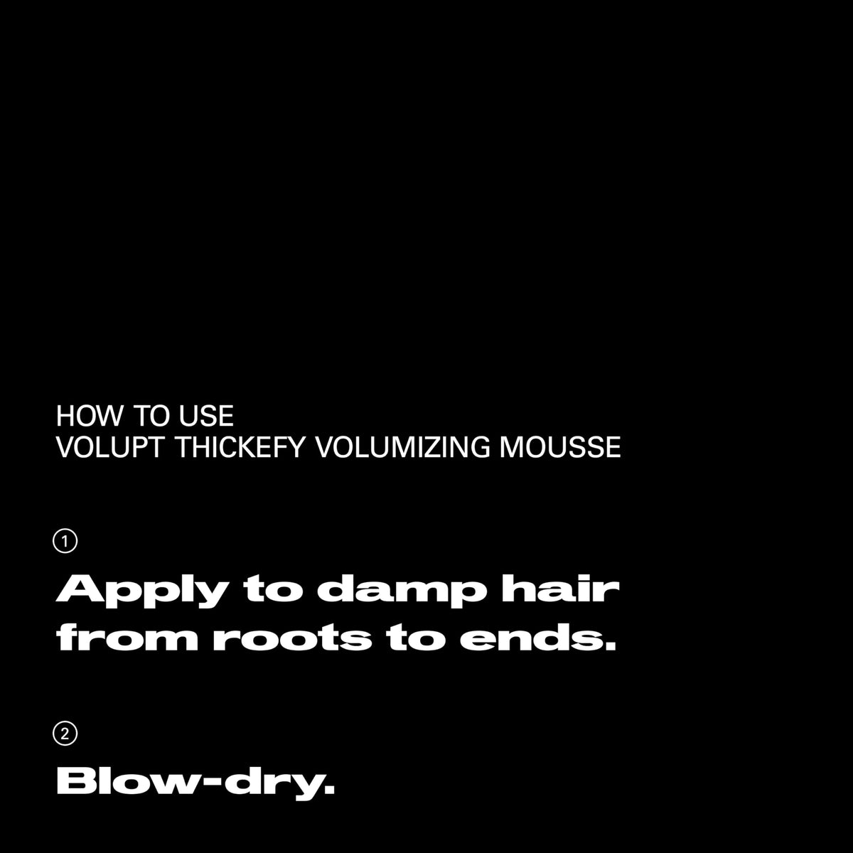 Sebastian Professional Volupt Thickefy Volumizing Mousse | Flexible Hold