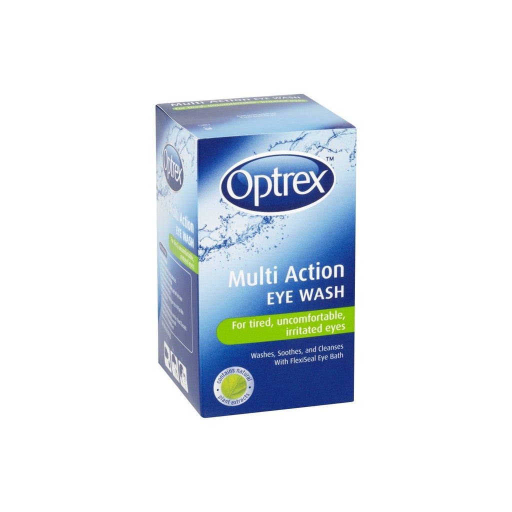 Buy now Optrex Multi-action Eye Wash 100ml at indiglob india
