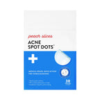 Peach Slices - Acne Spot Dots (30 ct) - Hydrocolloid Pimple Patches for Face - Absorb Gunk, Protect Picking & Support Healing - 3 Sizes (7, 10, & 12mm) - Vegan, Cruelty Free, Korean Skin Care & Beauty