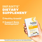Genexa Vitamin D Drops for Infants & Newborn, Made Clean, 300 Servings | Dye Free, 0% Artificial Additives, Organic, Gluten Free, Non-GMO, Supports Growth & Bone Development in Babies & Toddlers