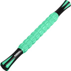 Buy now Muscle Roller Massage Roller Stick- Deep Tissue Fascia Blaster for Myofascial Pain Relief, Lymphatic Drainage & Body Sculpting, Handheld Physical Therapy & Recovery Tool (Black White-24 inch) at indiglob india