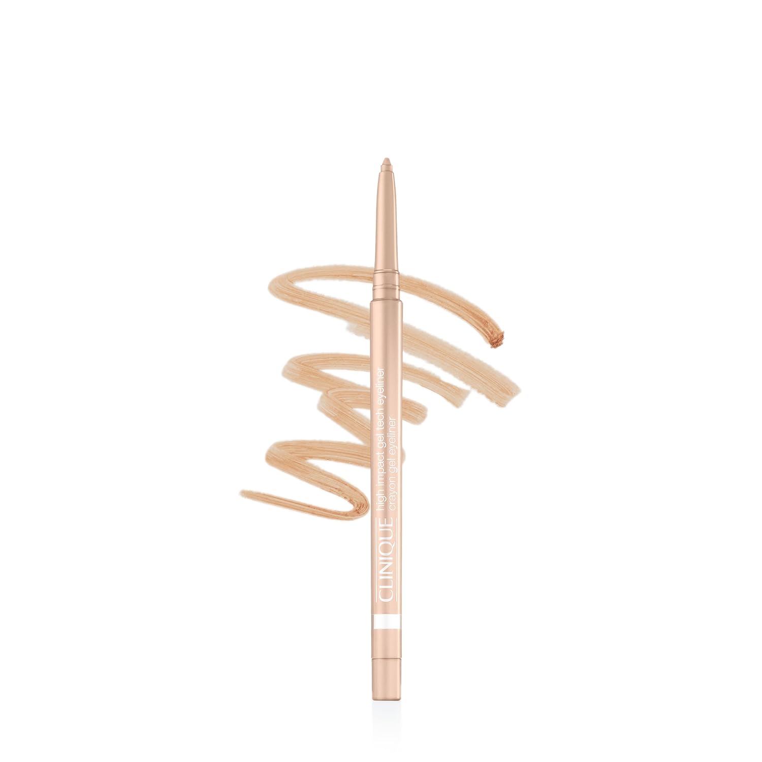 Buy now Clinique High Impact Gel Tech Eyeliner | Waterproof, Smudge Resistant + Safe For Sensitive Eyes AG Beaming Beige at indiglob india