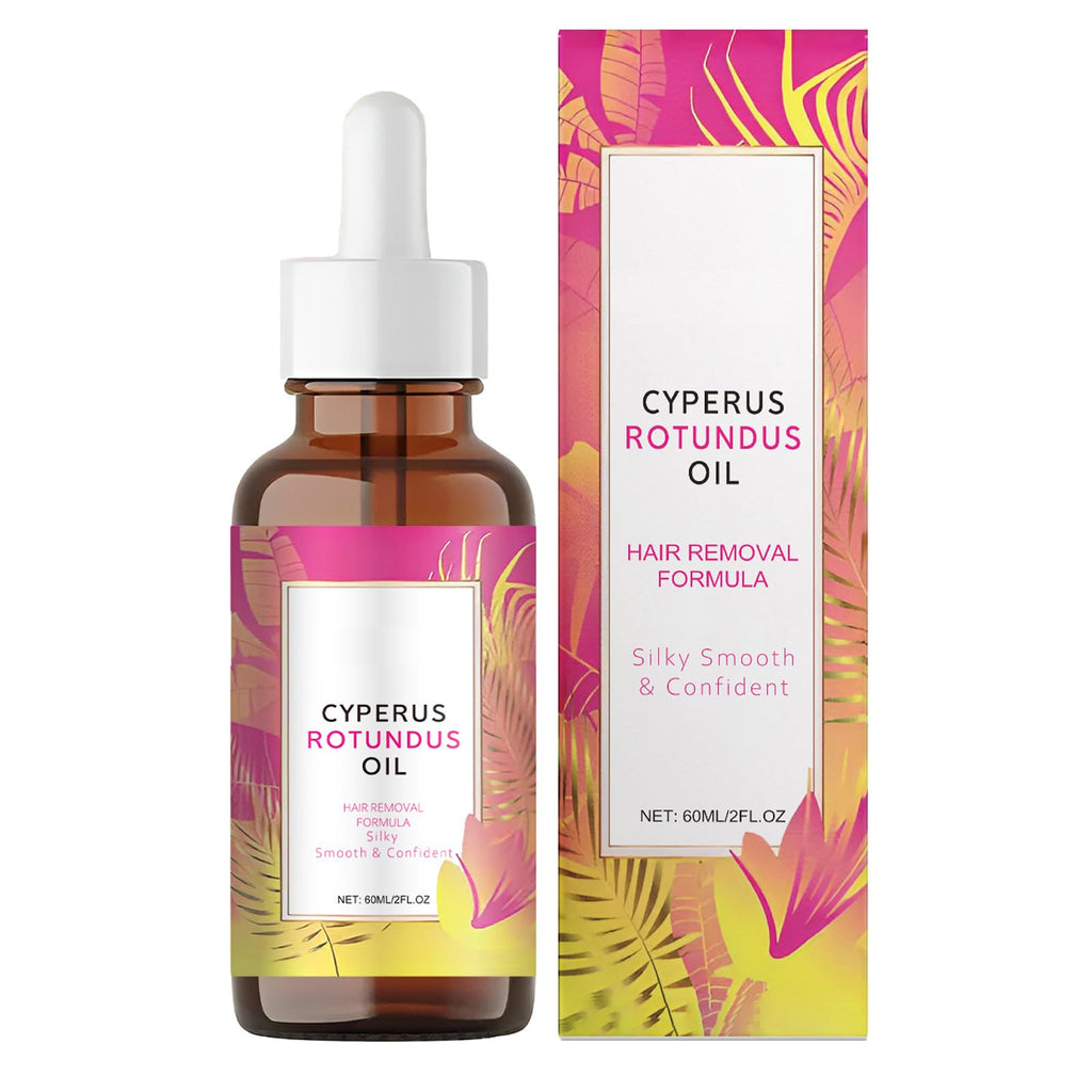 Cyperus Rotundus Oil for Hair Removal, Hair Removal Oil for Women Men 60ml