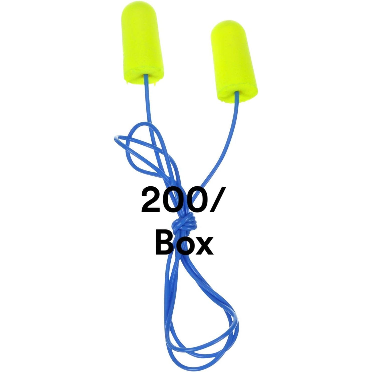 Buy now 3M Ear Plugs, E-A-Rsoft Yellow Neons 391-1005, Bottle of 400 Pair of Disposable Earplugs, Slightly Longer, Uncorded, 33 NRR, Tapered Cylinder Shape, Slow Recovery Foam Regular, 200 Pair Corded, Poly Bag at indiglob india