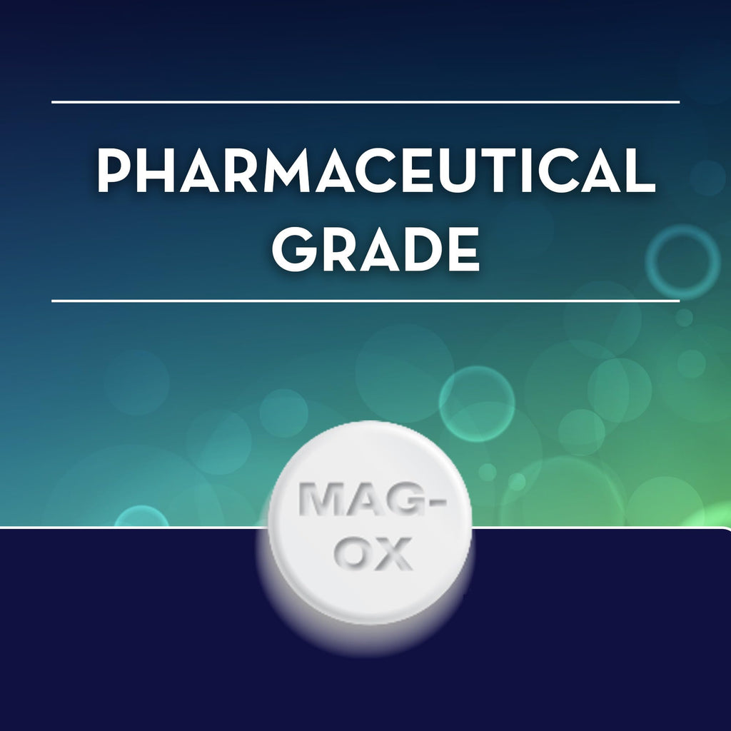 Mag-Ox High Potency Magnesium Supplement, Tablets, 60 Count | Pharmaceutical Grade Magnesium Oxide, 482 mg Per Dose, Magox 400 Magnesium