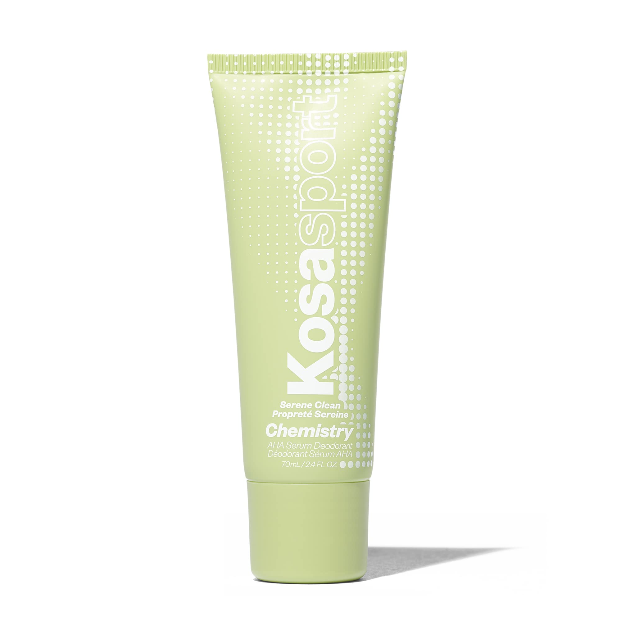 Kosas Chemistry AHA Serum Deodorant Roll-On for Sensitive Skin, Serene | AHA serum deodorant to help reduce odor while brightening, smoothing and reducing the look of ingrown hairs.