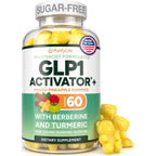Sugar-Free GLP-1 Support Gummies with Berberine, Cinnamon and Turmeric