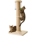 ZOMISIA 35'' Tall Cat Scratching Post for Indoor Cats Adults