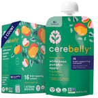 Cerebelly, Baby Food MultIPAck Whte Bean Pumpkin Apple 3 Count, 12 Ounce