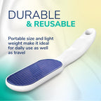 Dr. Scholl's Hard Skin Remover Nano Glass Foot File - Foot Callus Remover, Durable Foot Scrubber, Dead Skin Remover, Hygienic Pedicure Tool, Long Lasting Foot Buffer, Soft Smooth Feet