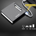 Buy now Full Pack 20 Regular Cigarettes Case Box Automatic Ejection Holder with Dual Arc Lighter USB Rechargeable, Flameless, Windproof,Moisture-Proof,Silver at indiglob india