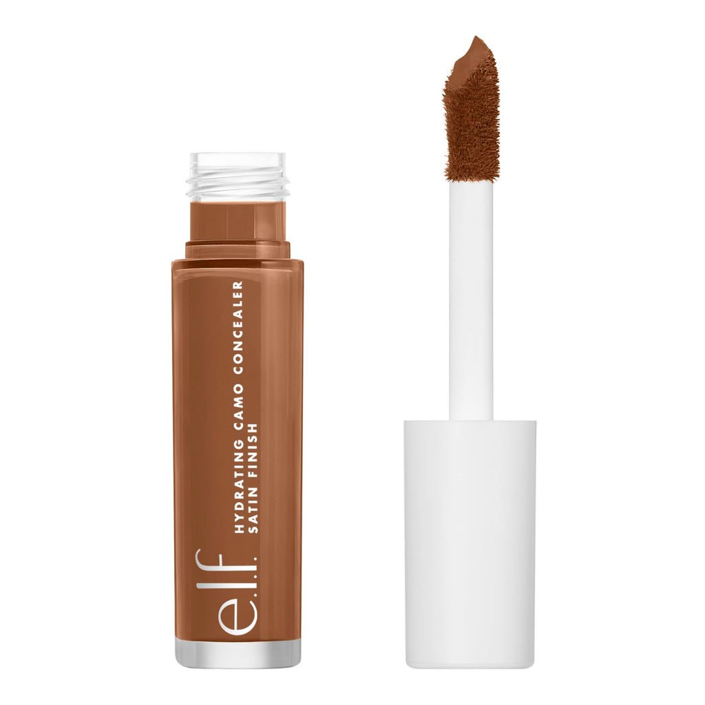 Buy now e.l.f. Hydrating Camo Concealer, Covers Blemishes & Under-Eye Circles, Full-Coverage & Delivers A Satin Finish, Vegan & Cruelty-Free, Light Ivory at indiglob india