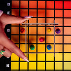 Buy now HUES and CUES - Vibrant Color Guessing Board Game for 3-10 Players Ages 8+, Connect Clues and Guess from 480 Color Squares at indiglob india