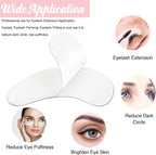 Buy now 100 Pairs GreenLife Natural Hydrogel Eye Gel Pads - Collagen and Aloe Vera Patches for Under Eyes - Eyelash Extension Kit at indiglob india