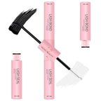 VEYESBEAUTY Lash Bond and Seal Waterproof 2 in 1 Cluster Lash Glue White | Eyelash Extensions Long Lasting Strong Hold Individual Eyelash Glue for Self-Application at Home