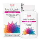 Buy now GNC Women's Multivitamin Ultra Mega, Daily Vitamin Supplement, Supports Immune, Brain, Hair, Skin & Nails, 180 Caplets at indiglob india