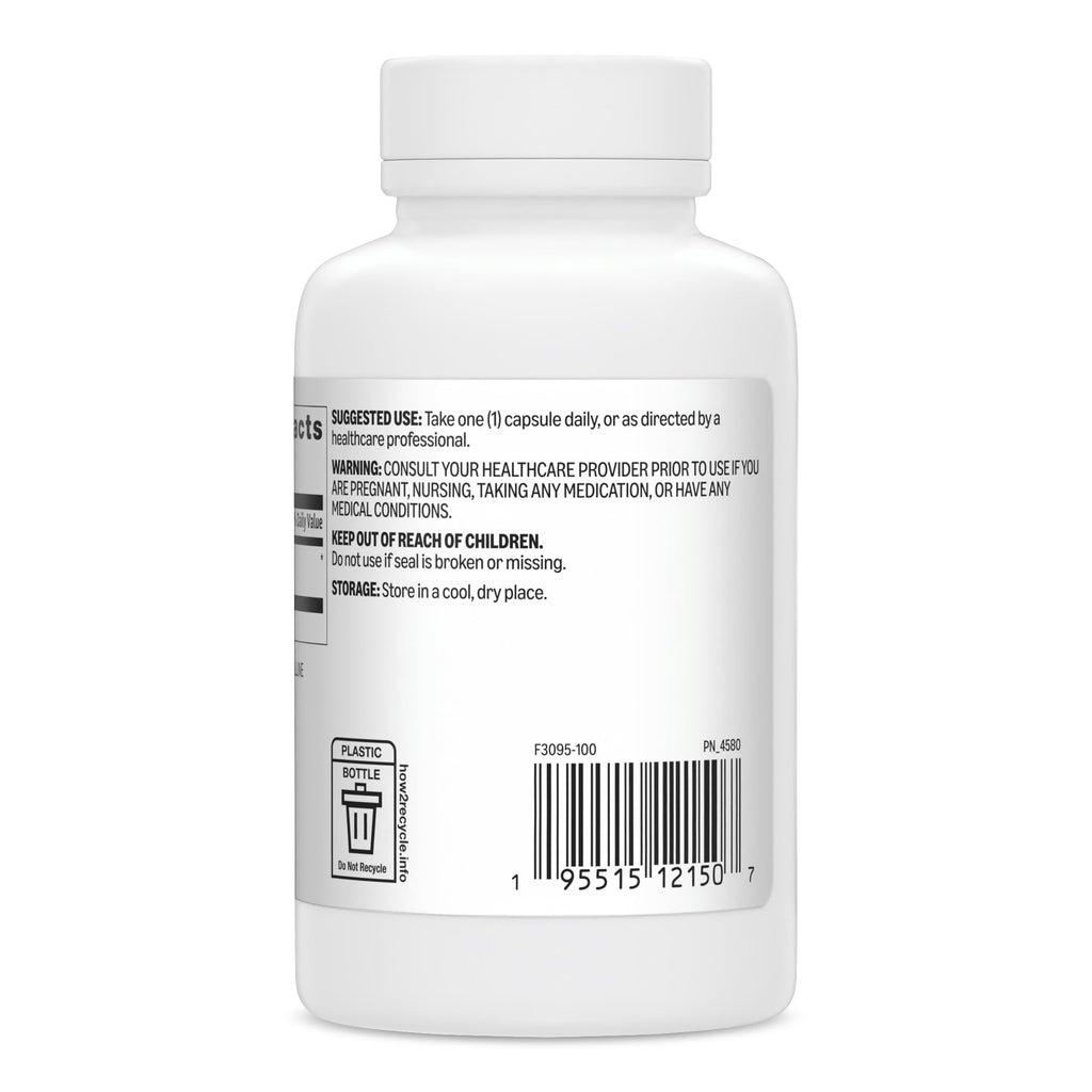 Amazon Basics Ginger Root Capsules, 550 mg, 100 Count