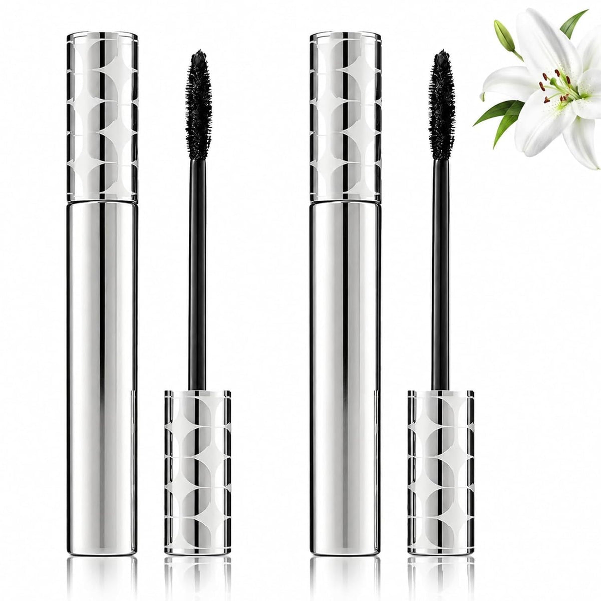 Blushe Growth Serum Mascara – Korean Volumizing & Lengthening Mascara, Clump-Free Lash Makeup for Dramatic Eye Looks, Daily Lash Care Routine, Easy Everyday Use