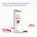 Dove Advanced Care Antiperspirant Stick Revive Pomegrante 2PK 2.6 oz | Advanced Care 72 hour sweat and odor protection for Women