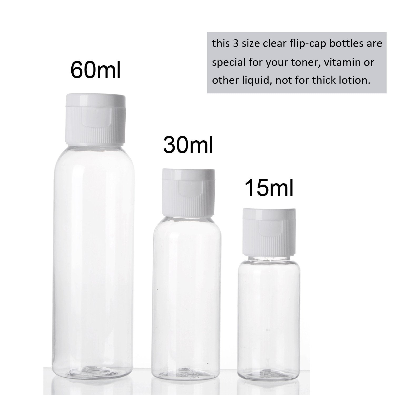 Buy now ALINK 16pcs Travel Size Toiletry Bottles Set, Tsa Approved Clear Cosmetic Makeup Liquid Containers with Zipper Bag at indiglob india