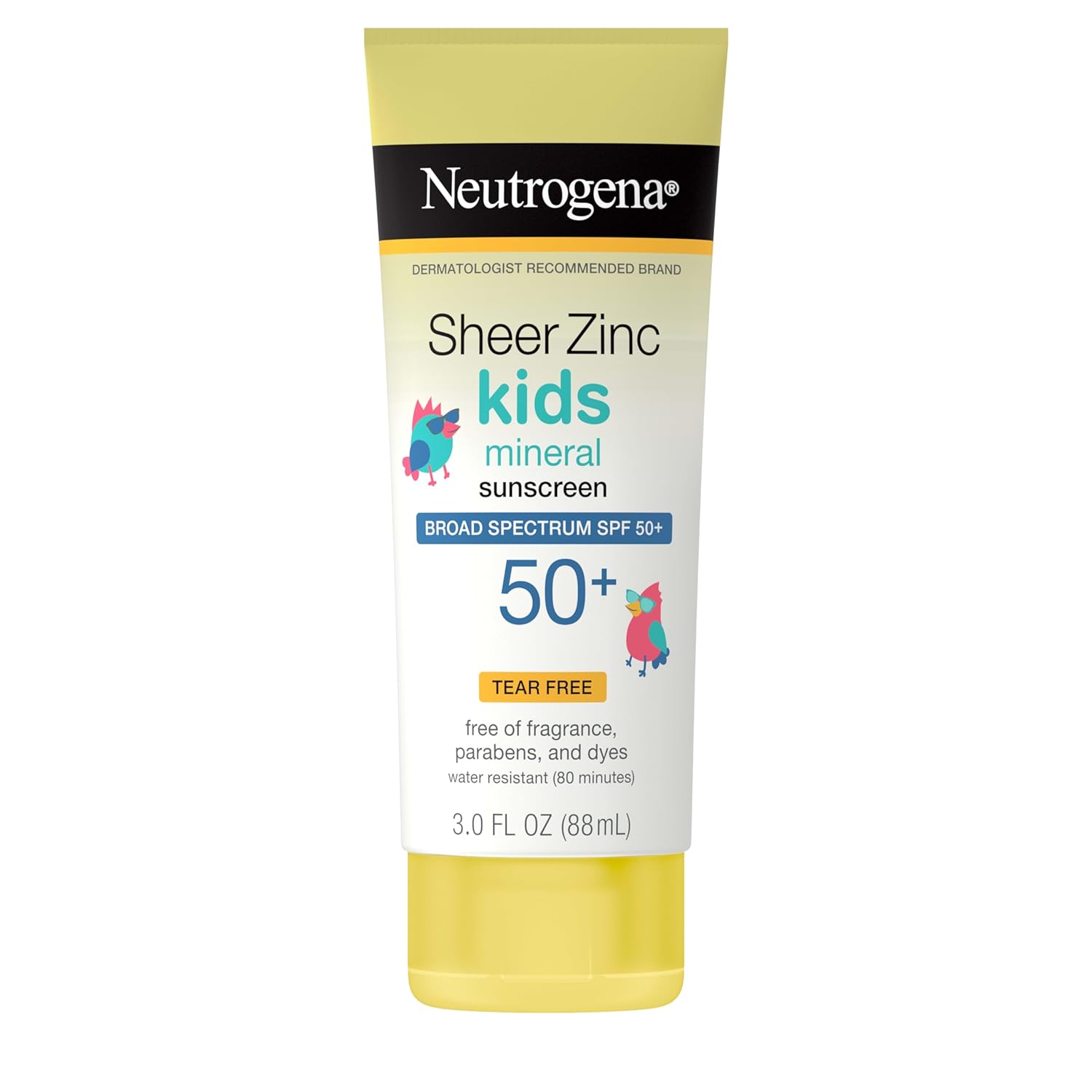 Buy now Neutrogena Sheer Zinc Oxide Kids Mineral Sunscreen Stick, Broad Spectrum SPF 50+ & UVA/UVB Protection & Water Resistant with Residue-Free, No-Mess Application, Oil- & Paraben-Free, 1.5 oz 3 Fl Oz (Pack of 1) NEUTROGENA SHEER ZINC at indiglob india