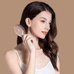 Experience authenticity with the RHOS Folding Brush with Mirror for Women, perfect for on-the-go beauty touch-ups.