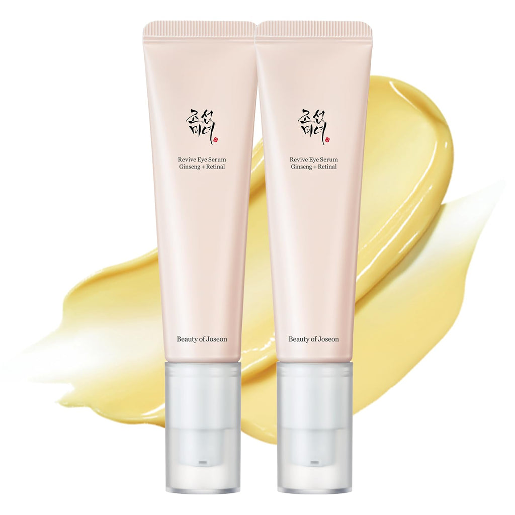Beauty of Joseon Revive Eye Serum with Retinal Niacinamide Correction for Puffy Eye Bags Fine Lines Dark Circles Wrinkles, Korean Skin Care 30ml, 1.01 fl.oz