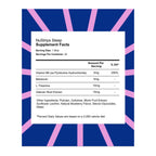 NuStrips™ Fast-Dissolving Sleep Strips with 5mg Melatonin, Valerian Root, L-Theanine & Vitamin B6 – Blueberry Flavor - Natural Sleep Aid, Vegan, Non-GMO, Gluten Free – Fall Asleep Fast (3 Strips)