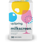 Buy now Upspring Milkscreen Test Strips to Detect Alcohol in Breast Milk - 2 Minutes with Results, at-Home Test for Breastfeeding Moms, Quick Accurate Simple Breast Milk Alcohol Dip Test, 30 Test Strips Default at indiglob india